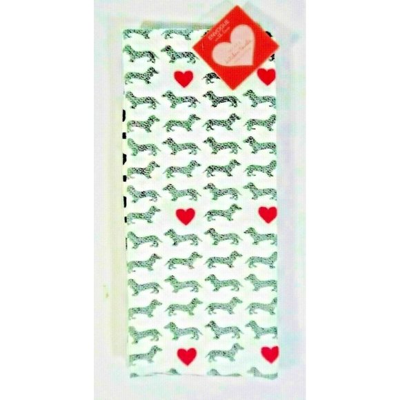 Envogue Kitchen Envogue With Love Dachshund Silhouette Hearts 2